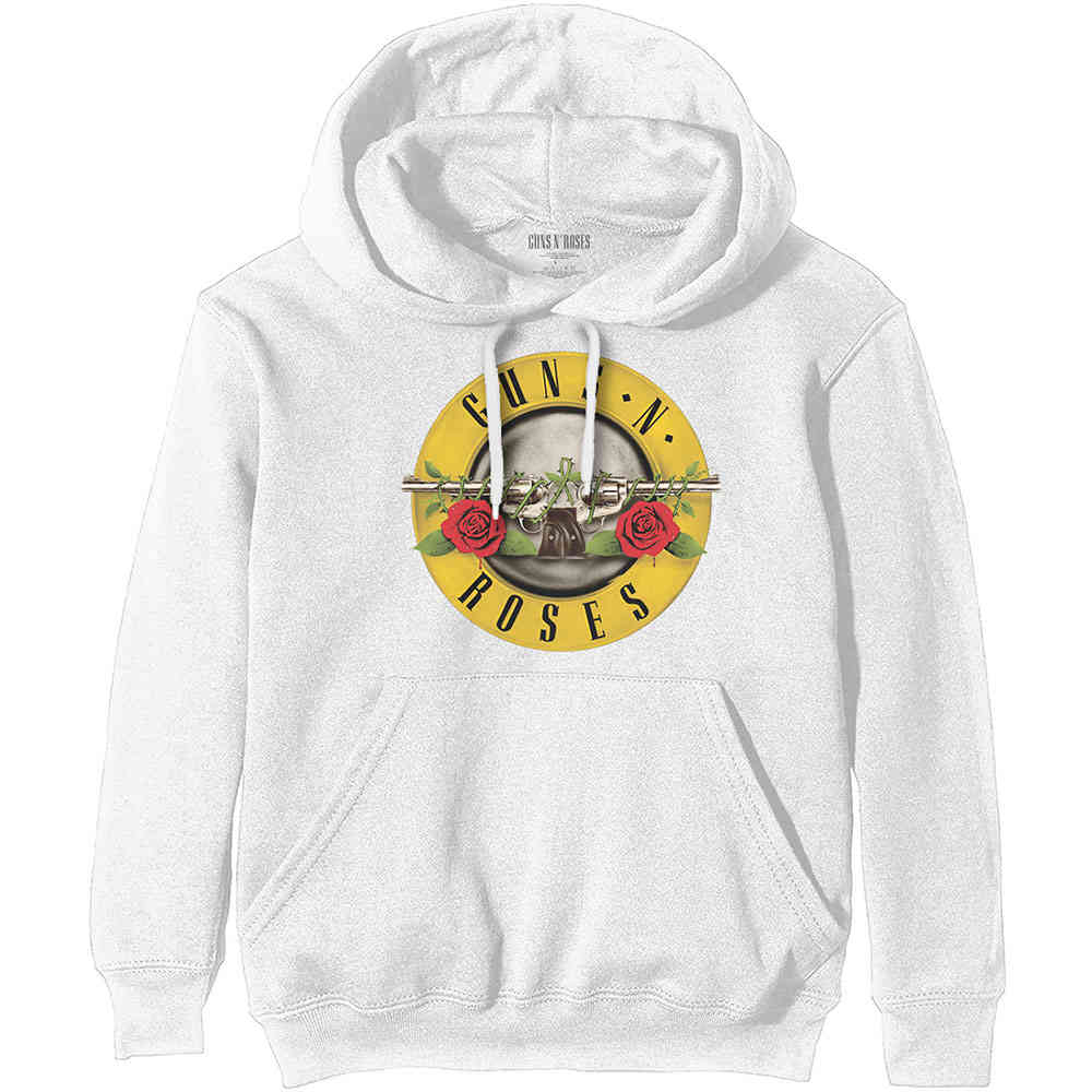 Guns n Roses Hoodietrui Classic Logo Wit | Attitude Holland Woody Woodpecker Hoodietrui Classic Logo Wit | Attitude Holland